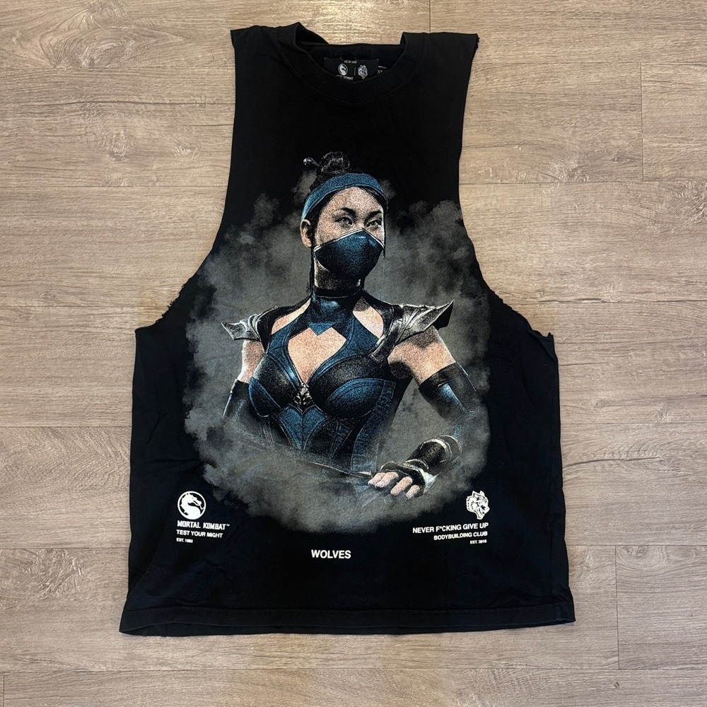 Darc Sport “Tommy” muscle tee. Size XL.  Mortal Kombat collection.